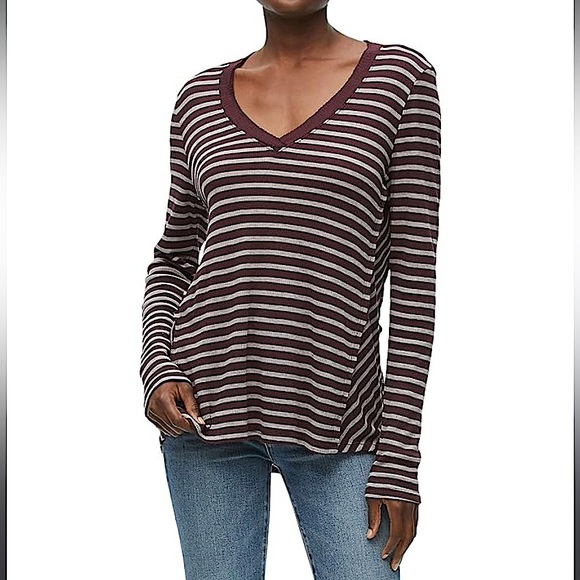 NWT Michael Stars Women’s‎ Auburn Phoebe Long Sleeve Top Size M - Picture 1 of 6